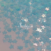 Azure Sea Stars Shape Glitter - Blue Glitter